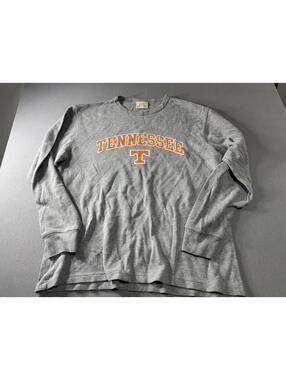Vtg Tennessee Volunteers Sweatshirt Mens Medium Gray Steve & Barry's